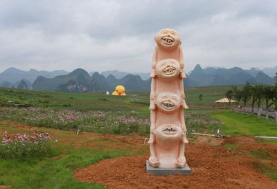廣西謙瑞環保 匠心打造玻璃鋼雕塑，鑄就園林景觀藝術新篇章
